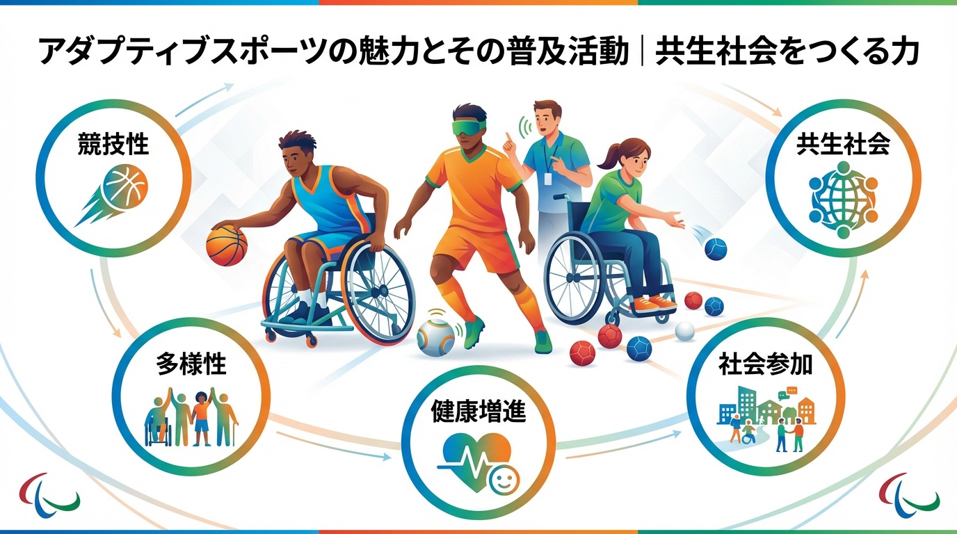 アダプティブスポーツの魅力とその普及活動｜共生社会をつくる力