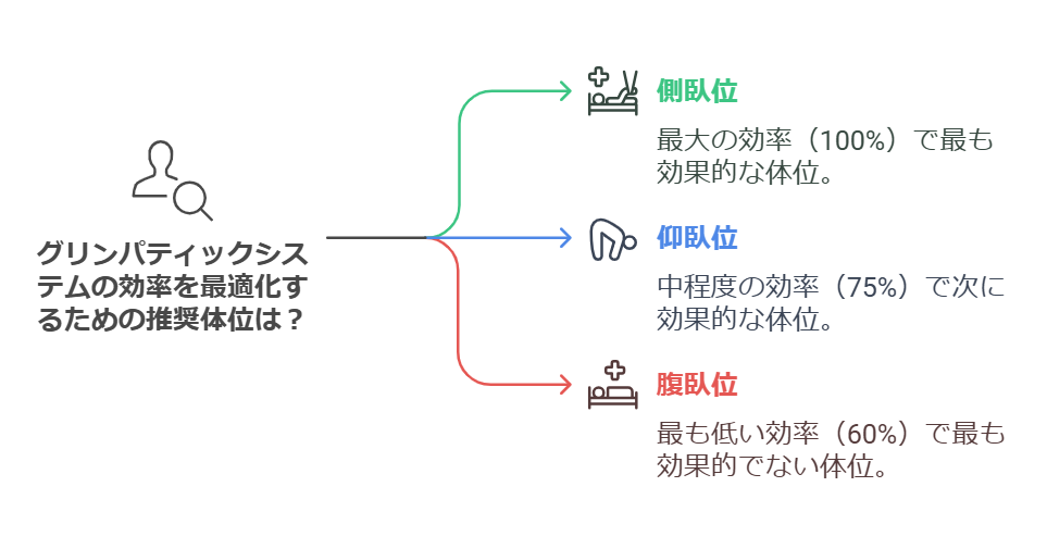 睡眠体位によるグリンパティックシステムの効率