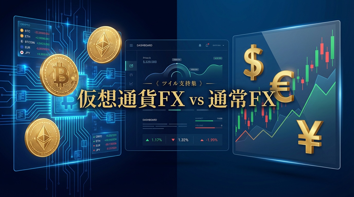 仮想通貨FXとは？通常FXとの違い・メリット・自動化の方法を初心者にもわかりやすく解説【2026】 / TREND WORDAI