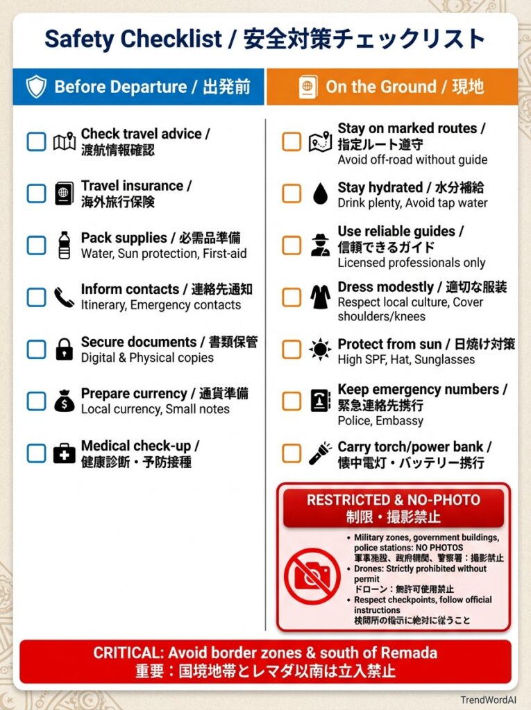 安全対策チェックリスト（2カラム）