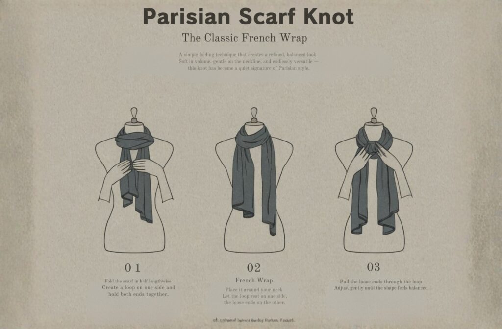 Parisian Scarf Knot