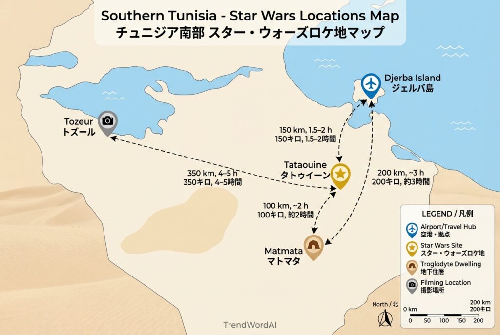 南部マップ概念図（地図）